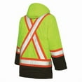 thumbnail image 2 of Tough Duck High Visibility Jacket,XL,Yellow/Green S17611, 2 of 2