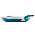 thumbnail image 3 of Rachael Ray Create Delicious Aluminum Nonstick 14.5 Inch Induction Frying Pan, Teal Shimmer, 3 of 4