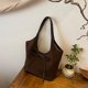 thumbnail image 2 of Bolso Tote Bandolera 8846 Gran Capacidad Piel Lijada (Café), 2 of 9