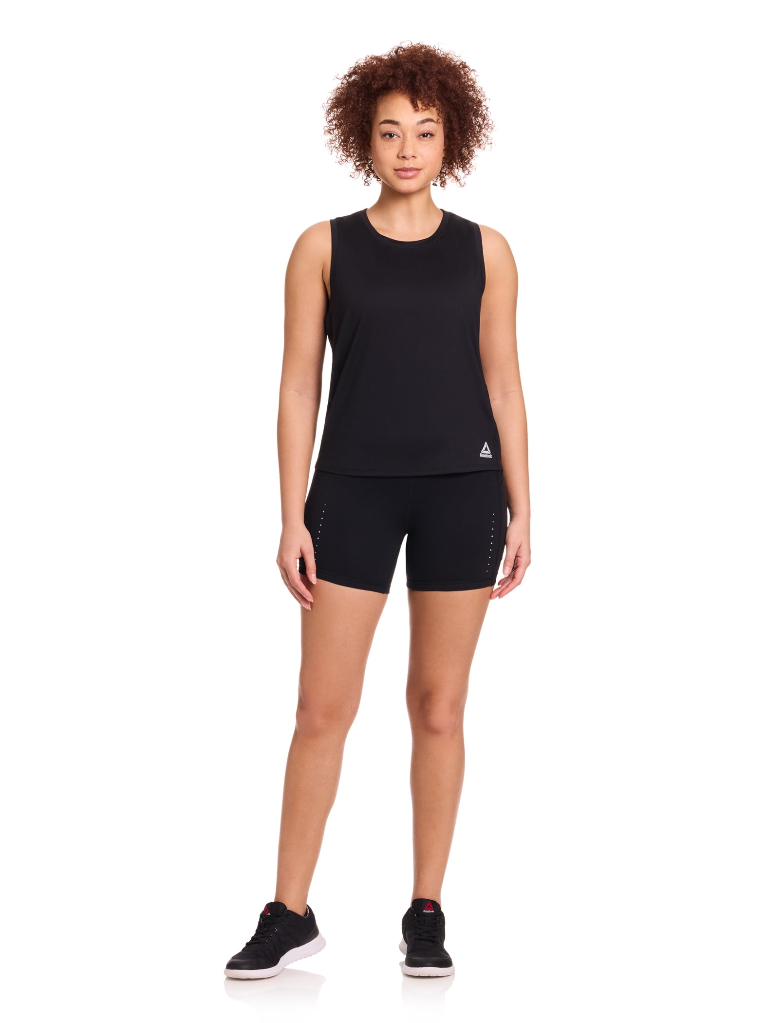 Reebok Women's On the Run Cropped Tank Top, Sizes XS-XXXL