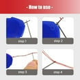 thumbnail image 5 of Oliegs Heated Blanket Colorful Thumb Plastic Threader Sewing Machine Needle Threader Thumb Sewing Accessories Tool Assortment Pack Of 20pcs Chocolate, 5 of 5