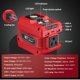 thumbnail image 2 of Inversor de corriente Azocek 220 W DC 18 V a AC 110 V con 1 toma de corriente AC, 2 of 8