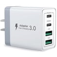 thumbnail image 1 of Cargador Tipo C 40W, 4 en 1 Cargador USB C y USB A 3.0 Carga Rapida con 4 Puertos, Cargador Rápido p, 1 of 7