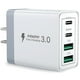 thumbnail image 1 of Cargador Tipo C 40W, 4 en 1 Cargador USB C y USB A 3.0 Carga Rapida con 4 Puertos, Cargador Rápido p, 1 of 7
