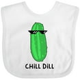 thumbnail image 3 of Inktastic Chill Dill Boys or Girls Baby Bib, 3 of 4