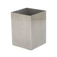 thumbnail image 2 of Stainless Steel Pencil Cup, Rectangular Holder With Thicken Bottom, Multifunctional Use For Office School Dorm, Simple And Stylish Design, 2 of 8