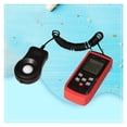 thumbnail image 5 of Digital Illuminometer Flexible Spring Probe Design Light Meter FC/LUX 0-200000lux MAX MIN Data Hold TA8131 ,Wide Measurement Range, 5 of 5