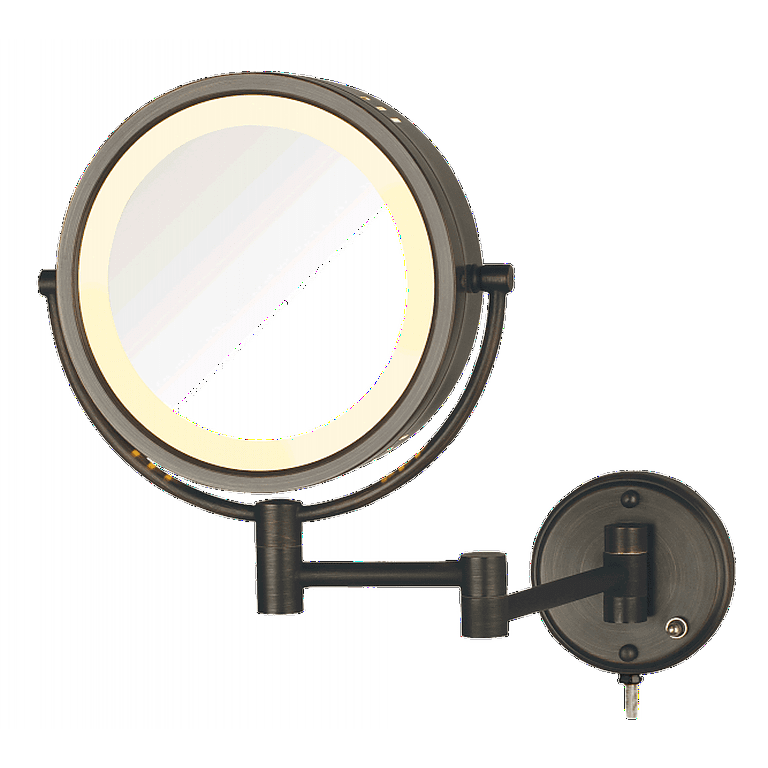Jerdon Lighted Makeup Mirror Wall Mounted Saubhaya Makeup