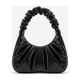 thumbnail image 1 of Jinsinto JW PEI Sac à Main Hobo Froncé pour Femme Gabbi Noir, 1 of 7