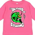 thumbnail image 4 of Inktastic I'd Rather Be Fishing Boys or Girls Long Sleeve Toddler T-Shirt, 4 of 5