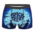 thumbnail image 5 of Uemuo Halloween Trick Or Treat Pattern Men's Boxer Briefs,Trunk Anti-Chafing,Comfortable, Durable, and Stylish Underwear-Medium, 5 of 9