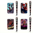 thumbnail image 5 of Spider-Man Themed Lanyard with Badge Holder Set - Officially Licensed, Durable Plastic Accessory with Keychain for Work, School, and Events, 5 of 5