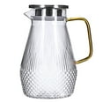 thumbnail image 3 of ADDHAT Pitcher Glass Easy to Clean 1Pc 4.52X4.52X8.06in, 3 of 8