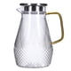 thumbnail image 1 of Jarra de vidrio de 1500 ml para agua fría o jugo (colores surtidos), 1 of 5