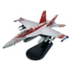 thumbnail image 4 of Adorno de modelo de caza F-18 a escala 1/100, simulación, recuerdo, decoración de mesa, colección de aviones, modelo de avión para sala de estar., 4 of 9