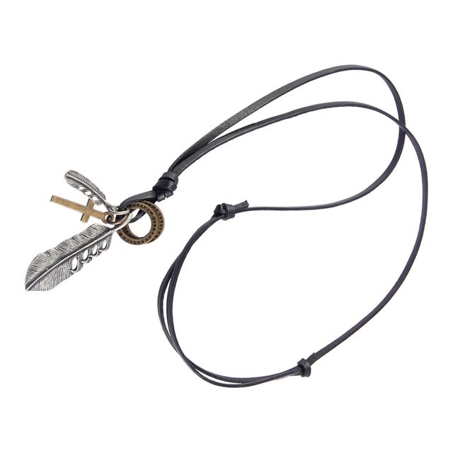 Accesorio De Adorno De Collar Retro Decorativo Para El Trabajo Diario, Viajes, Vacaciones Yinane Los hombres colgantes collares