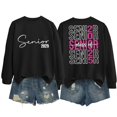thumbnail image 2 of Women Clearance Women's Sweatshirts Senior 2025 Sweatshirt Women Class Of 2025 Long Sleeve Pullover Casual Crewneck Tops Graduation 2025 Shirt, 2 of 3