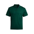 thumbnail image 1 of Ed Garments Men's Big And Tall Dry-Mesh Hi-Performance Polo Shirt, HUNTER, 5XLT, 1 of 1