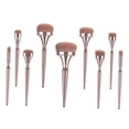 thumbnail image 3 of CTIRCHIU 9Pcs Makeup Brush Set Plastic Rose for Washing for Makeup Enthusiasts, 3 of 8