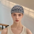 thumbnail image 4 of Unique Bargains 1 Pc Elegant Wide Headwrap for Women Blue, 4 of 5