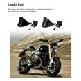 thumbnail image 1 of Motorcycle Lower Chin Fairing Replacement Front Chins Spoiler Protector Guard Motorcycles Upgrade Modified Spare Parts Glossy Black, 1 of 9