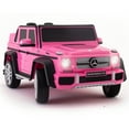 thumbnail image 2 of Moderno Kids Pink 12 V Mercedes Maybach Powered Ride-On with Parental Remote Control, 2 of 11