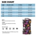 thumbnail image 5 of Lsque Halloween Skeleton Print Men's Cotton Blend Sleeveless Muscle Shirts (S-3XL)- Moisture Wicking, Odor Protection, UPF 30+,3X-Large, 5 of 8