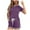 Purple2, variant on APEXFWDT Womens Plus Size Pajamas Set M-4XL,Short Sleeve T Shirt Shorts Sets Loungewear Soft Sleepwear 2 Piece PJ Sets