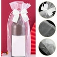 thumbnail image 4 of 30 Pcs Red Wine Gauze Bag Mesh Protector Christmas Gift Sack Bolsas De Para Regalo, 4 of 6