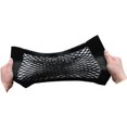 thumbnail image 3 of Mesh Pocket With Velcro Fastener Luggage Net With 4 Hooks Car Back Seat Organizer Protective Net Car Seat Storage Storage Trunk Net, 3 of 6