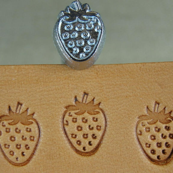 Leather Stamping Tool, Strawberry Stamp, E566, Leather Stamping Tool Stamp, Craft Japan Leathercraft Tool