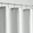 thumbnail image 3 of Nanshing Tyson Metallic Buttonhole Top Single Shower Curtain, Grey, 70" x 72", 3 of 3
