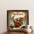 thumbnail image 6 of Sailing Ship Adventure Wooden Sign Wall Plaque - Vintage Art Decoration, Wall Decoration - Ideal Gift For Home Decoration, Living Room, Bathroom, Bedroom, Garden, Dining, Bar, Cafe, Festival Party, 6 of 7