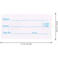 thumbnail image 3 of 1 Roll/ 500pcs Blue Food Storage Containers Labels Adhesive Removable Food Labels Food Storage Freezer Sticker for Home Restaurant Food Date Safe Supplies, 3 of 8