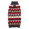 thumbnail image 2 of Suéter de invierno para perros Chaleco de invierno para perros Top Cuello alto Ropa estampada Suéter de punto para perros para fiestas en , SG, 2 of 10