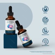(3 Pack) Pineal Guardian Drops, All-Natural Blood Support Supplement, Advanced Formula for Optimal Health, Maintain Energy and Well-Being, PinealGuardian Reviews