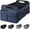 Blue, variant on ThrottleT-Car Trunk Organizer, Large Capacity Collapsible Trunk Storage with 11 Pockets, Waterproof, Non-Slip, Suitable for Car, SUV, Truck, Van, Jeep, Sedan, Leopard Print