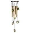 thumbnail image 2 of Gustave 23.6" Wind Chimes Outdoor Garden Hanging Windchimes Decor with 9 Aluminium Alloy Tubes Memorial Sympathy Birthday Gifts for Outside Home, 2 of 5