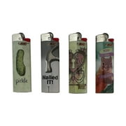 BIC Full Size Favorite Edition Lighters Assorted Styles (Pack of 4)