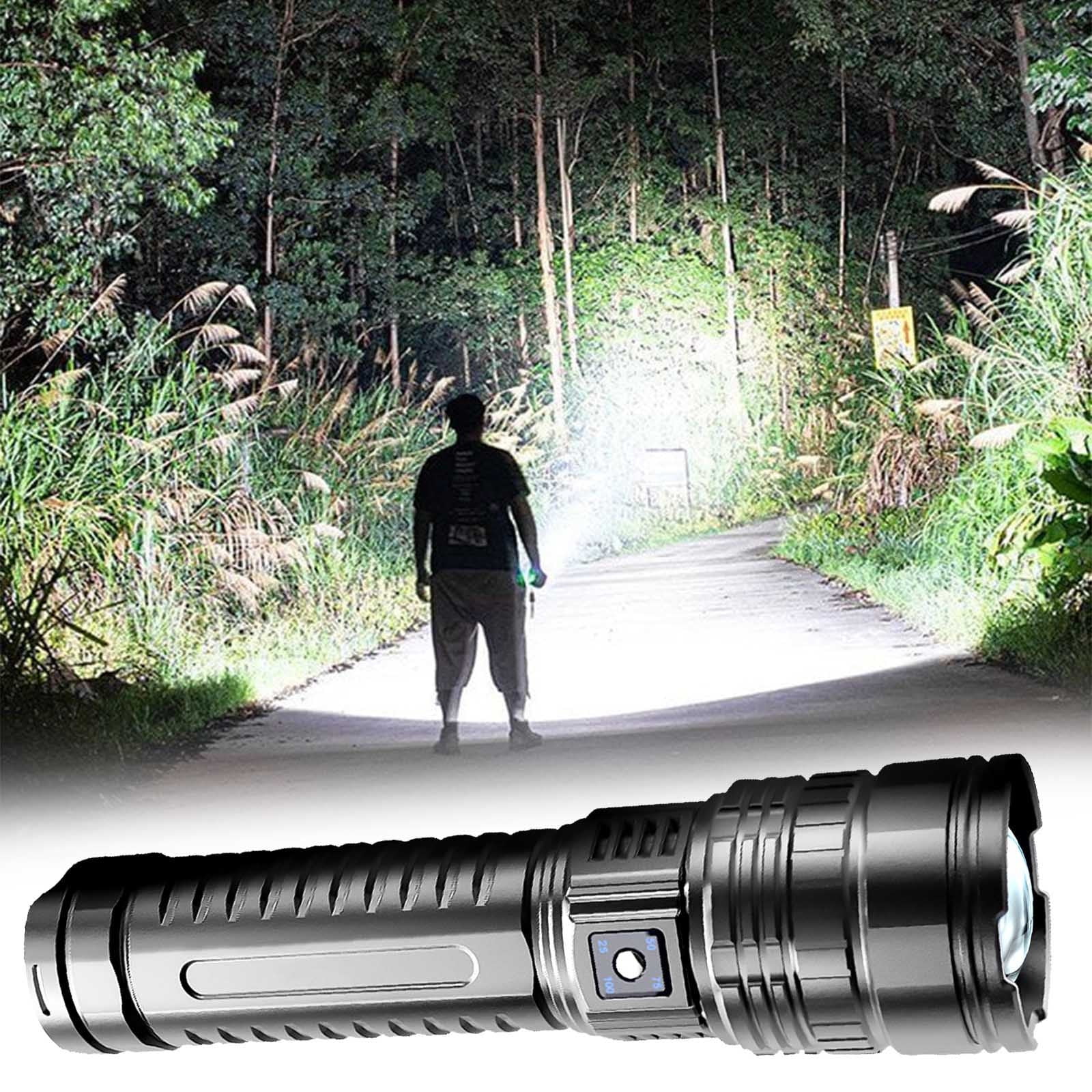 Naittoop Rechargeable Flashlights,Super Bright LED Flashlight TYPE C, Powerd Multi-functional Heavy Duty Strong Flash Light , Emergency Home Camping