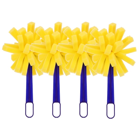 Worgeous  4 Pcs Craft Supplies Foam Paint Brush Painting Graffiti Sponge