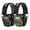 Black+Green, variant on PROHEAR 016 2 Pack Hearing Protection Safety Muffs for Shooting, NRR 26dB Slim Ear Protector for Gun Range, Hunting Black+Green