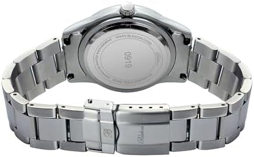 Blekon Original Stylish Bracelet & Leather Watch Set - Elegant Everyday Timepiece (AQUA/BRACELET)