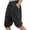 Black, variant on Men's Medieval Cotton and Linen Shorts, Viking Retro Design Pants, for Halloween Theme Party, Costume Play
