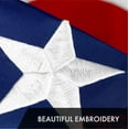 thumbnail image 4 of G128 3 Pack: Ohio OH State Flag | 2x3 Ft | ToughWeave Series Embroidered 300D Polyester | Embroidered Design, Indoor/Outdoor, Brass Grommets, 4 of 8