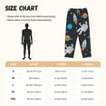 thumbnail image 4 of Lsque Space Print Women's Pajama Pants, Lounge Pant - Comfortable Home Wear,Elastic Waistband, Stylish Design-Small, 4 of 9