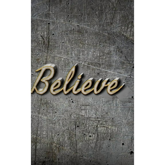 Believe: Believe Writing Drawing Journal, (Paperback)
