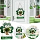 thumbnail image 1 of Decoraciones para el Día de San Patricio, Accesorios para el Día de San Patricio, Regalos para el Día de San Patricio, Placas de bienvenida con tréboles de madera para el Día de San Patricio, Letrero, 1 of 8