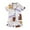 Brown, variant on Pajamas For Girls Kids Satin Pajamas Sets Baby Boy Girl Button-Down Silk Sleepwear 2 Piece Short Sleeve Loungewear Clothes Set Size for 4-5 Years,Black