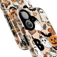 thumbnail image 2 of Cute Halloween iPhone Case for iPhone 16 15 14 13 12 11 Pro Max Plus Mini – Kawaii Ghosts, Pumpkins, Cats, BOO Pattern Protective Fall Phone Cover, 2 of 6